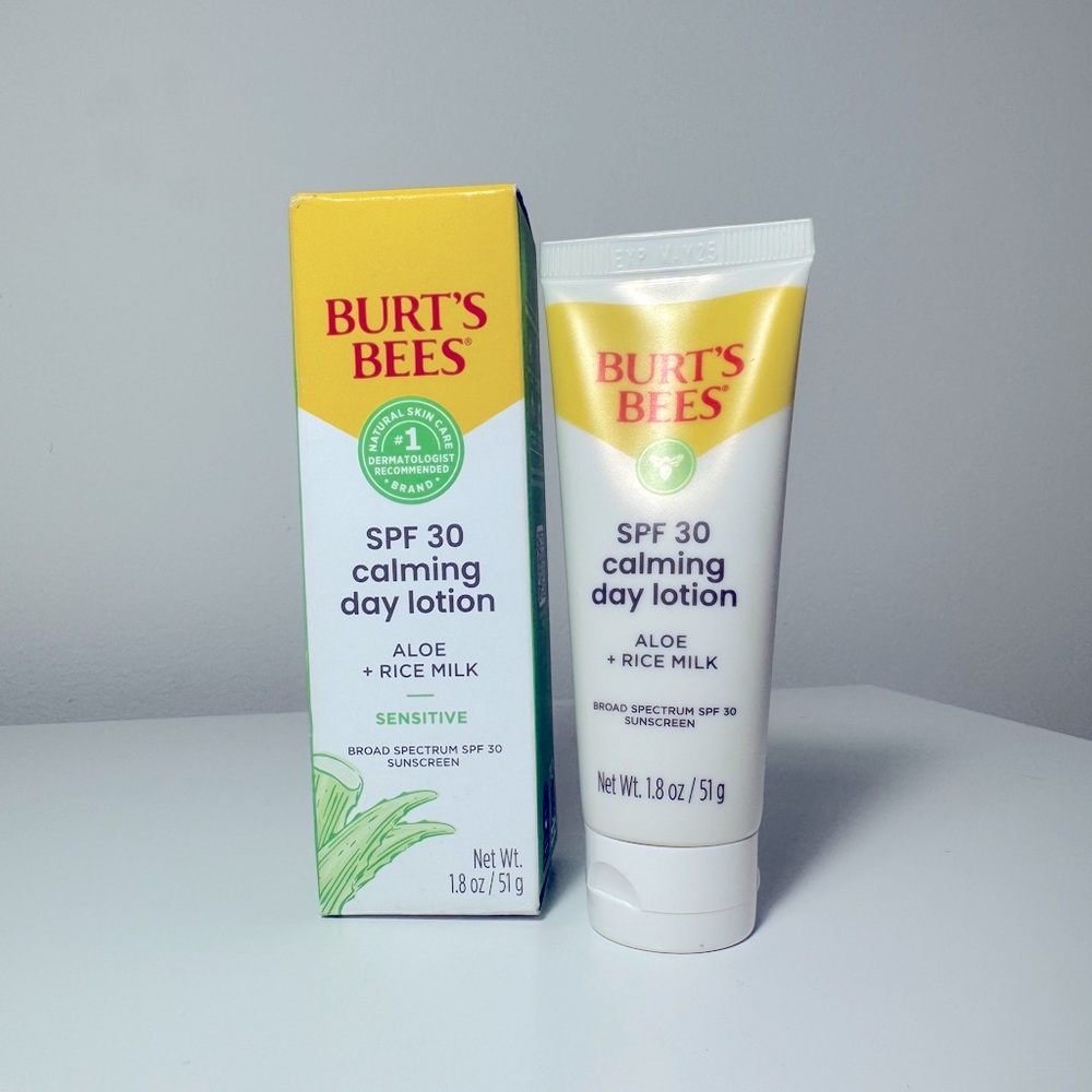 Burt’s Bees day lotion